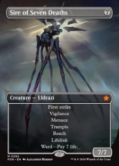 Sire of Seven Deaths Foundations Alternate Art